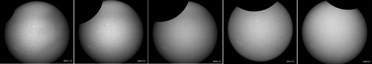 Eclipse solaire partielle du 10 juin 2021