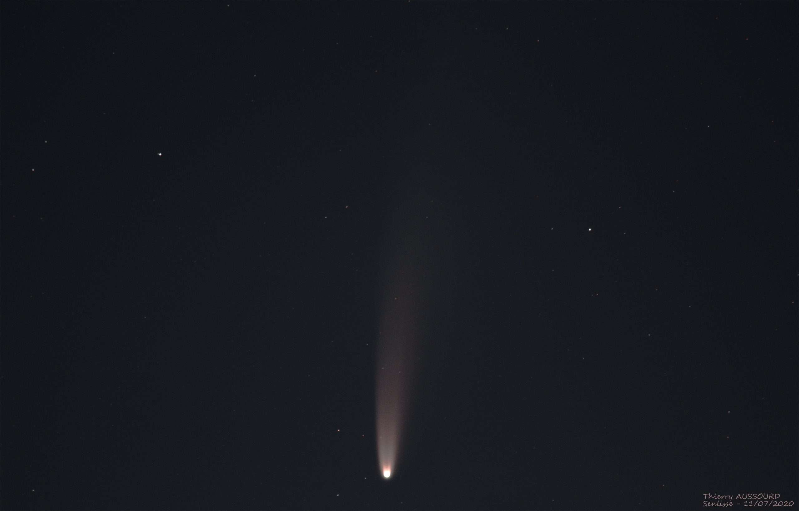 La comète Neowyse par Thierry à Senlisse